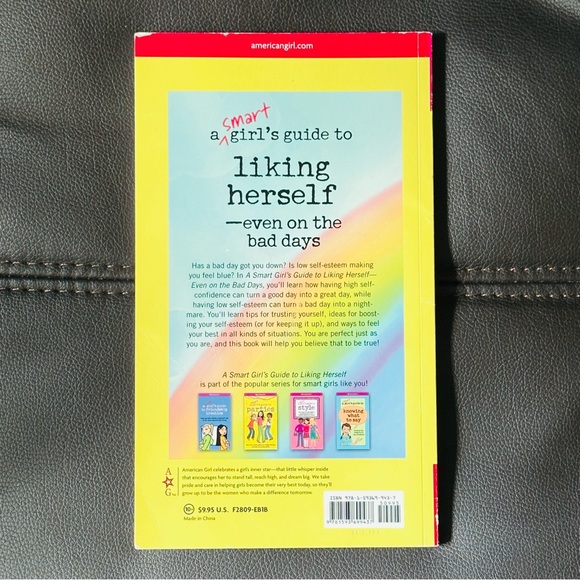 American Girl A Smart Girl’s Guide to Liking Herself Paperback Book - Picture 7 of 7